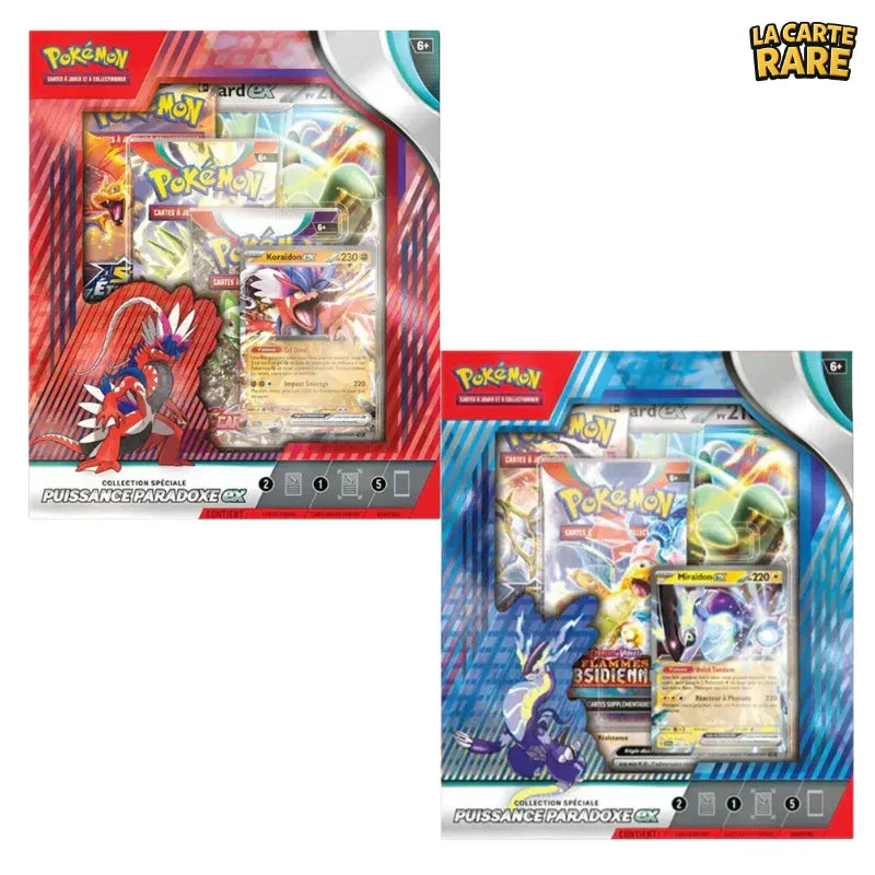 Coffret Puissance Paradoxe Ex - Pokemon - La Carte Rare