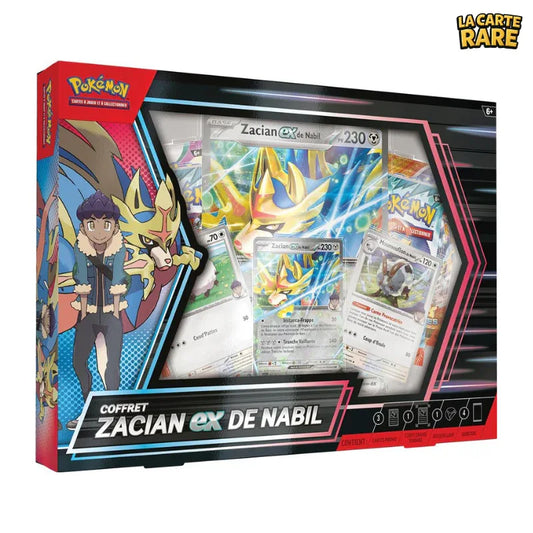 Coffret Zacian ex de Nabil - Pokemon - La Carte Rare