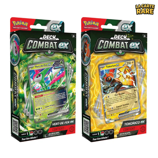 Deck Combat Ex Vert de Fer / Tokorico - Pokemon - La Carte Rare